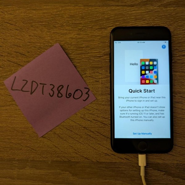 Apple iPhone 7 - Unlocked, 128 GB, Jet Black, A1660