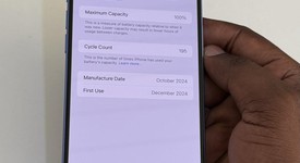 Good
													Apple iPhone 16 Plus - Unlocked, Ultramarine, 256 GB, A3082, photo 5 of 16