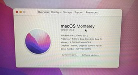 Good
													MacBook Air 2017 - 13" - I5, Silver, 128 GB, 8 GB, photo 5 of 10