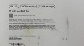 Mint
													MacBook Pro 2024 - 14" - Apple M4, Space Black, 512 GB, 16 GB, photo 1 of 9