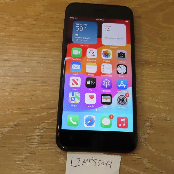 Apple iPhone SE 3rd Gen 2022 - Verizon, 64 GB, Midnight, A2595