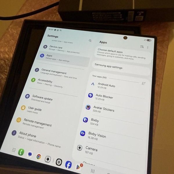 Samsung Galaxy Z Fold7 - Unlocked, 512 GB, Jetblack, 12 GB, SM-F966U1