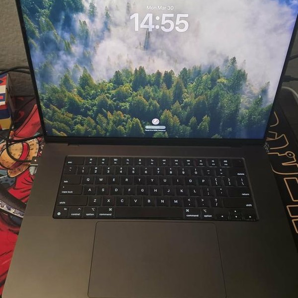 MacBook Pro Late 2023 (M3) - 16 inch - 1 TB, Black, 128 GB, Apple M3 Max 16-core, 40-core GPU