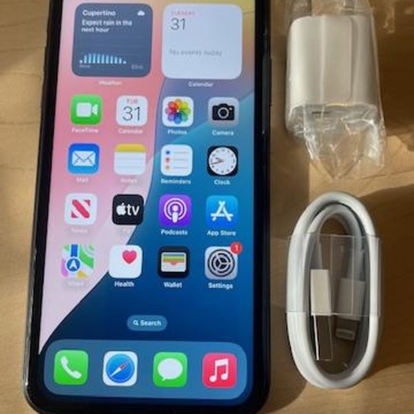 Apple iPhone Xr - Unlocked, 64 GB, Black, A1984