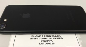 Good
													Apple iPhone 7 - Unlocked, Black, 32 GB, A1660, photo 5 of 7