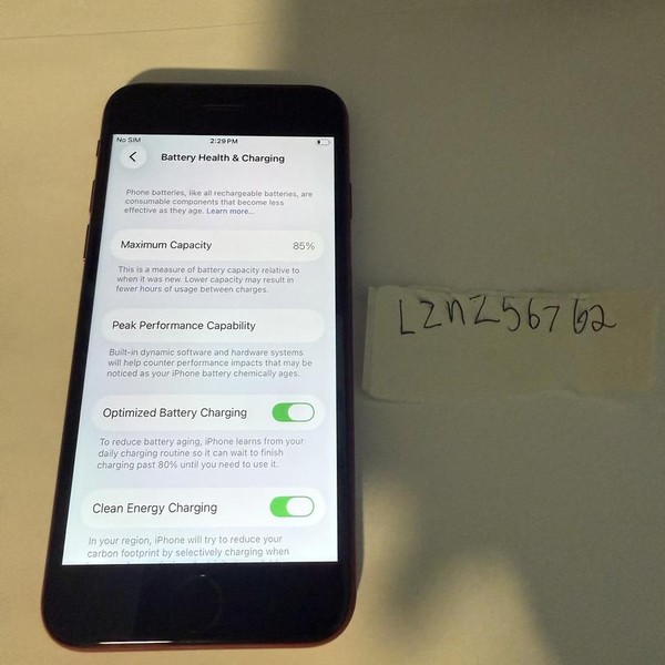 Apple iPhone SE 3rd Gen 2022 - Unlocked, 64 GB, Red, A2595