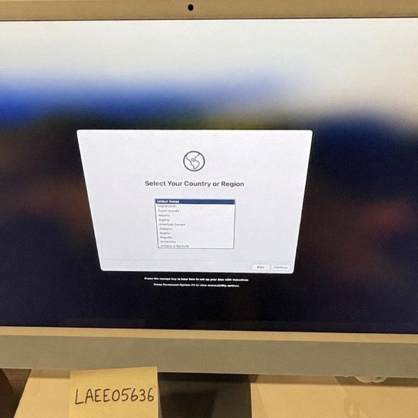 iMac 2023 24 inch - 256 GB, Blue, 8 GB, Apple M3, WiFi Only, 8-core GPU