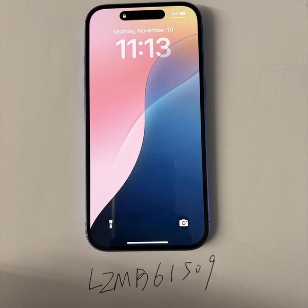 Apple iPhone 16 - Unlocked, 128 GB, Ultramarine, A3081