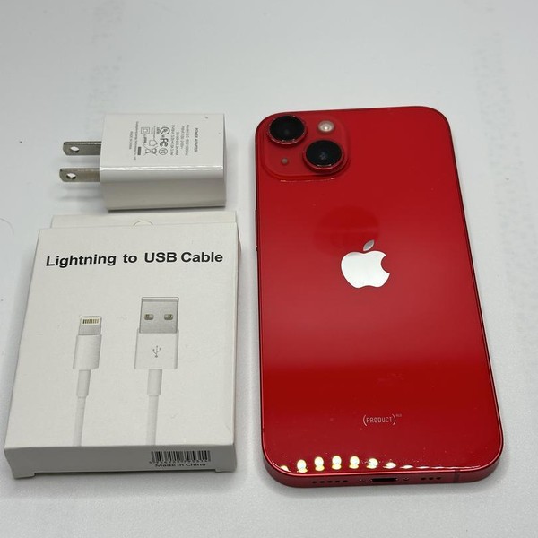 Apple iPhone 14 - Unlocked, 256 GB, Red, A2649