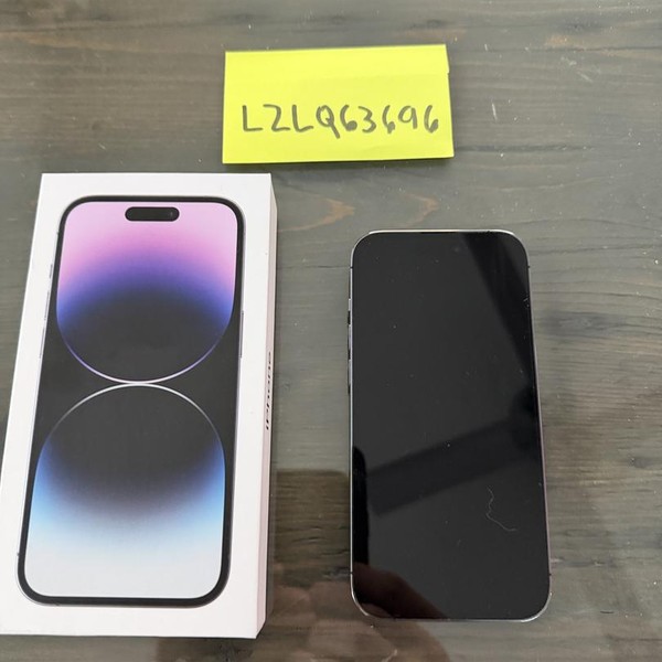 Apple iPhone 14 Pro - Unlocked, 256 GB, Purple, A2650