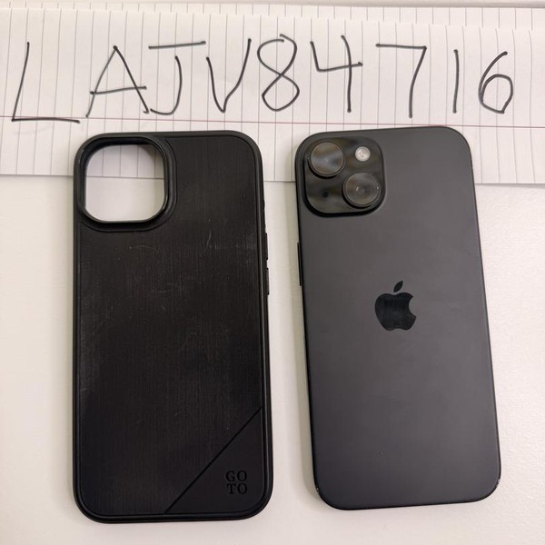 Apple iPhone 15 - Unlocked, 128 GB, Black, A2846