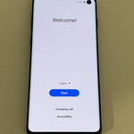 Fair Samsung Galaxy S10 - Unlocked, 128 GB, Black, 8 GB, SM-G973U1