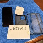 Good Apple iPhone 13 Pro Max - Unlocked, Sierra Blue, 128 GB, A2484