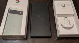 Good
													Google Pixel 6a - Unlocked, Sage, 128 GB, 6 GB, GX7AS, photo 2 of 11