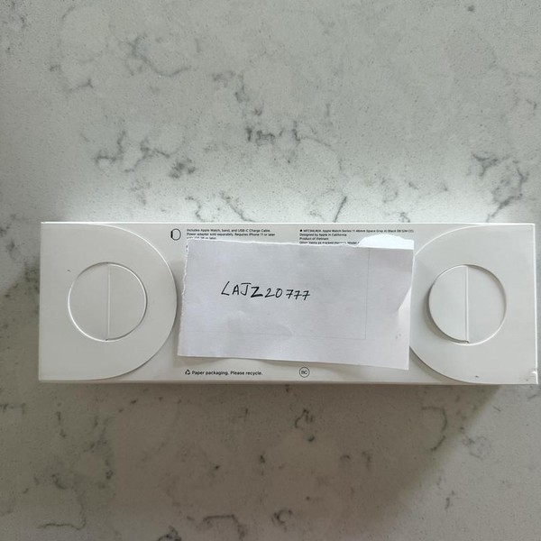 Apple Watch Series 11 46mm - Unlocked, Space Gray, A3337 - Cellular, Aluminum