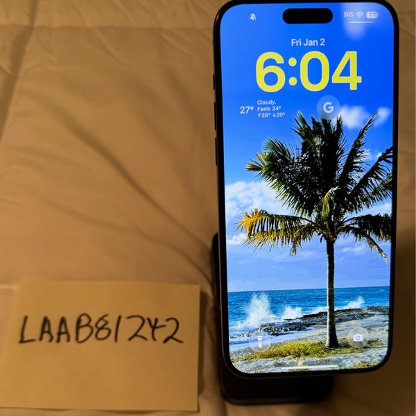 Apple iPhone 15 Pro Max - Unlocked, 256 GB, Blue, A2849