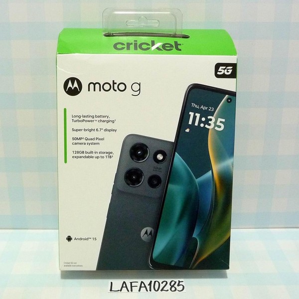 Moto G 5G (2025) - Cricket, 128 GB, Gray