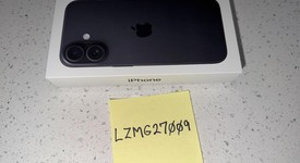 New
													Apple iPhone 16 - Unlocked, Black, 128 GB, A3081, photo 1 of 6