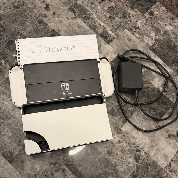 Nintendo Switch - OLED - White, 64 GB