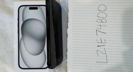 Good
													Apple iPhone 15 - Unlocked, Black, 128 GB, A2846, photo 2 of 10