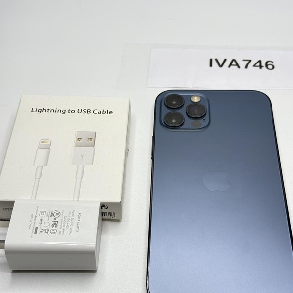 Apple iPhone 12 Pro - Unlocked, 256 GB, Pacific Blue, A2341