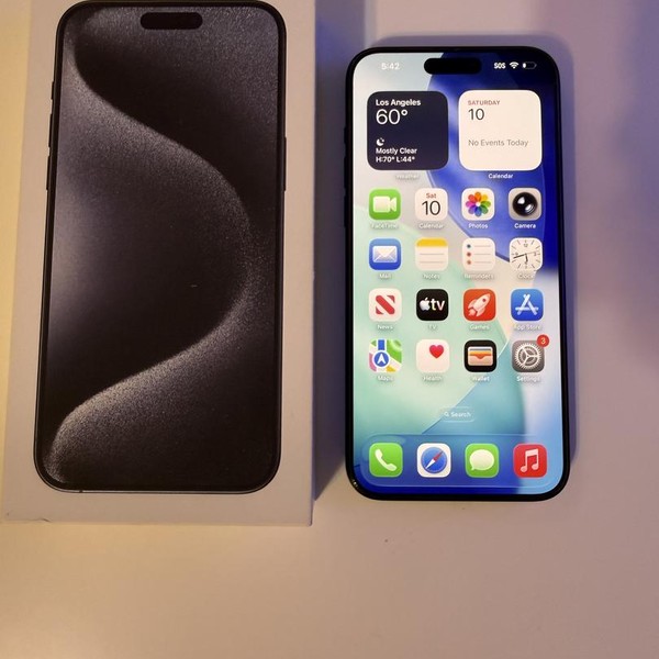 Apple iPhone 15 Pro Max - T-Mobile, Blue, 256 GB, A2849