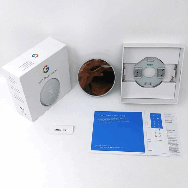 Nest Thermostat 4th Gen - Fog