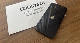 Good
													Apple iPhone 12 - Unlocked, Black, 64 GB, A2172, photo 3 of 6