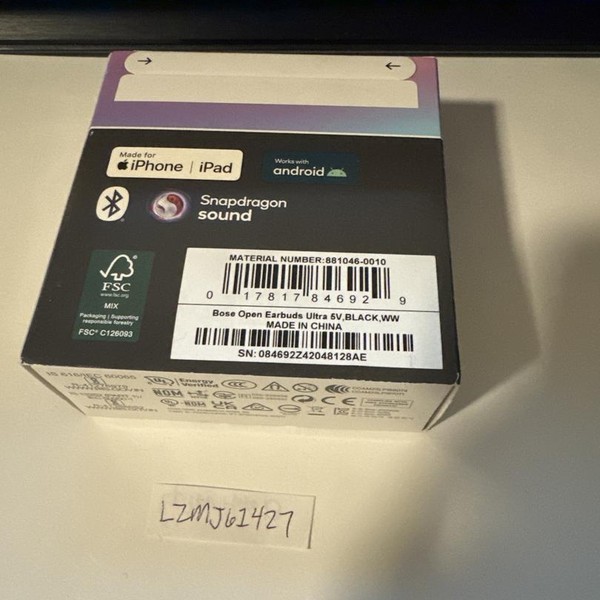 Bose Ultra Open Earbuds - Black