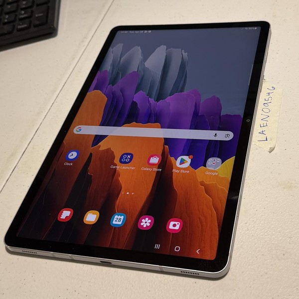 Samsung Galaxy Tab S7 - Wi-Fi, 128 GB, Mystic Silver, 6 GB, SM-T870, Wi-Fi