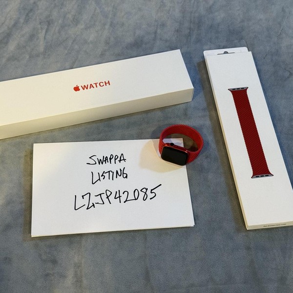 Apple Watch Series 6 40mm - Unlocked, Red, A2293 - Cellular, Aluminum