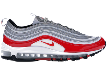 Nike Air Max 97 Pure Platinum University Red for sale