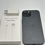 Good Apple iPhone 15 - Unlocked, 256 GB, Black, A2846