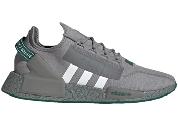 adidas NMD R1 V2 Crackled Grey Collegiate Green for sale