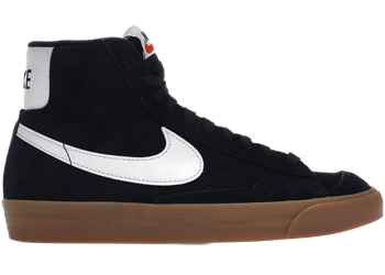 Nike Blazer Mid 77 Black White Gum (Women's) for sale