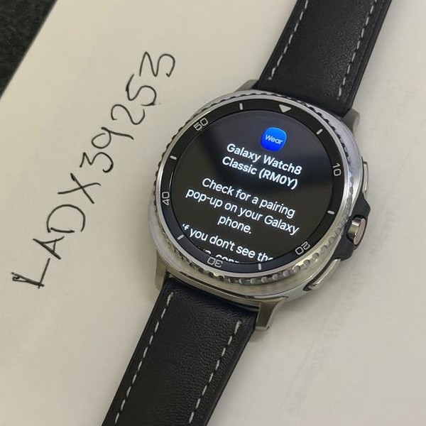 Samsung Galaxy Watch8 Classic - Unlocked, Black, SM-L505, 46mm