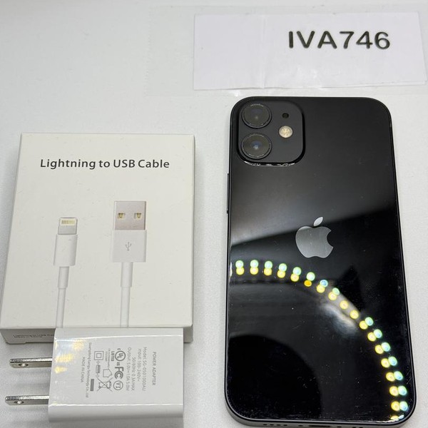 Apple iPhone 12 Mini - Unlocked, 128 GB, Black, A2176