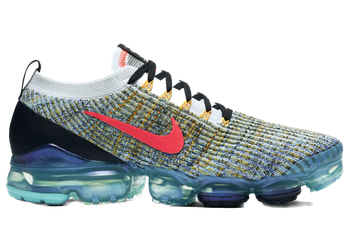Nike Air VaporMax Flyknit 3 Turquoise Crimson for sale