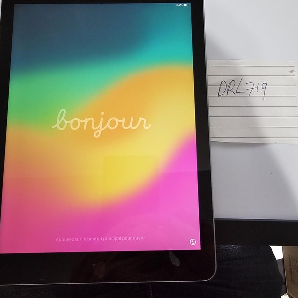 Apple iPad 6th Gen - Unlocked, 32 GB, Gray, A1954