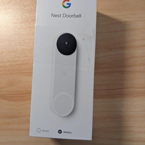 Google Nest Doorbell 2nd Gen (Battery) - White