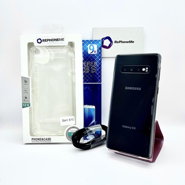 Samsung Galaxy S10 - Unlocked, 128 GB, Black, 8 GB, SM-G973U1