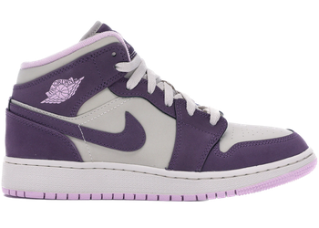 Jordan 1 Mid Pro Purple Desert Sand (GS) for sale