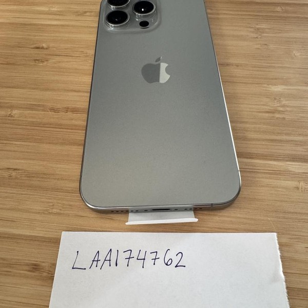 Apple iPhone 15 Pro Max - Unlocked, 256 GB, Natural, A2849