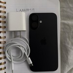 Mint Apple iPhone 16 - T-Mobile, Black, 128 GB, A3081