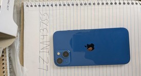 Good
													Apple iPhone 13 - Unlocked, Blue, 128 GB, A2482, photo 2 of 5