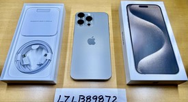 Mint
													Apple iPhone 15 Pro Max - Unlocked, Natural, 512 GB, A2849, photo 1 of 9