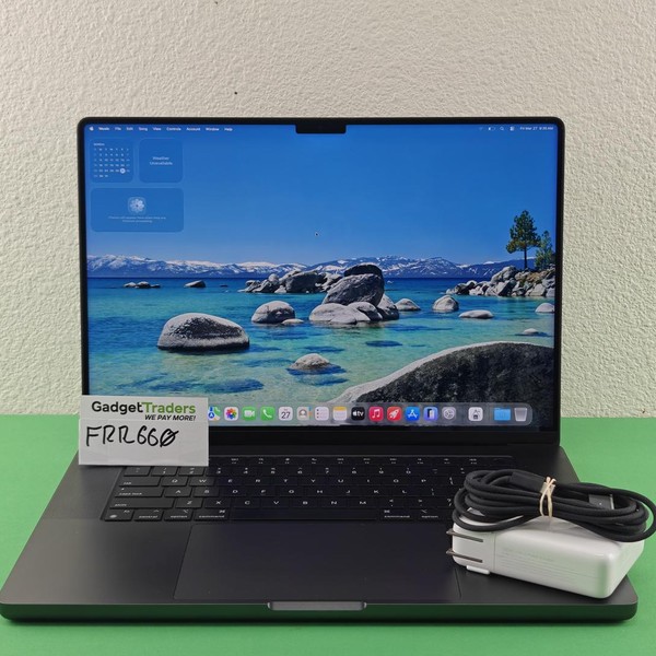 MacBook Pro Late 2023 (M3) - 16 inch - 1 TB, Black, 64 GB, Apple M3 Max 16-core, 40-core GPU