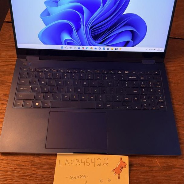 Samsung Galaxy Book Flex - 512 GB, Blue, 12 GB, Intel Core i7, 15 inch