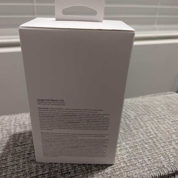 Google Pixel Watch 2 - Unlocked, Silver, LTE