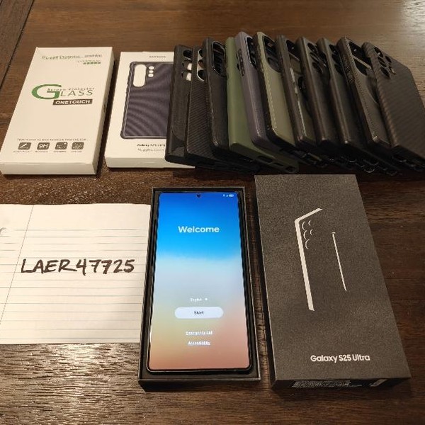 Samsung Galaxy S25 Ultra - Unlocked, 1 TB, Black, 12 GB, SM-S938U1